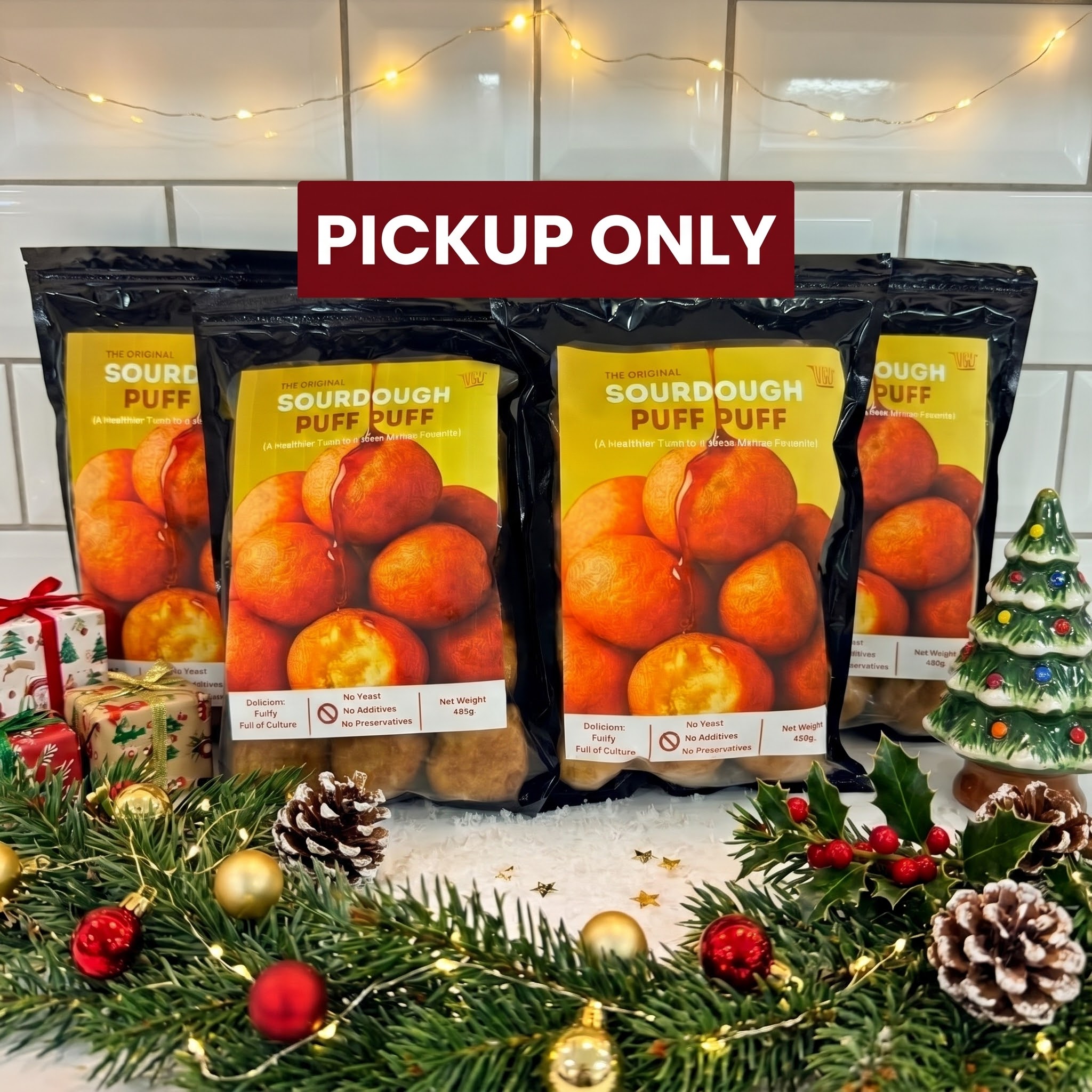 The Original Sourdough Puff Puff (12 pcs, chilled)