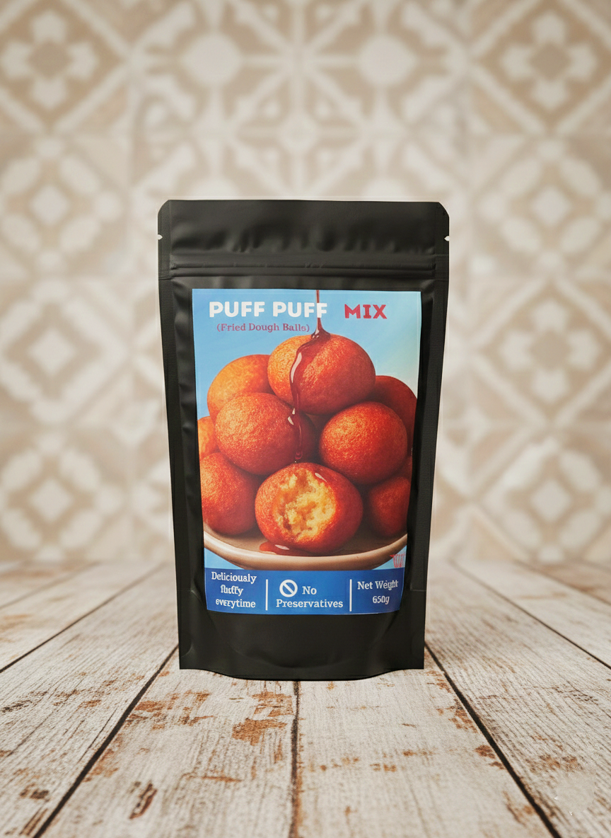 Tutu's Puff Puff Mix – handcrafted baked product from Tutu’s Foods