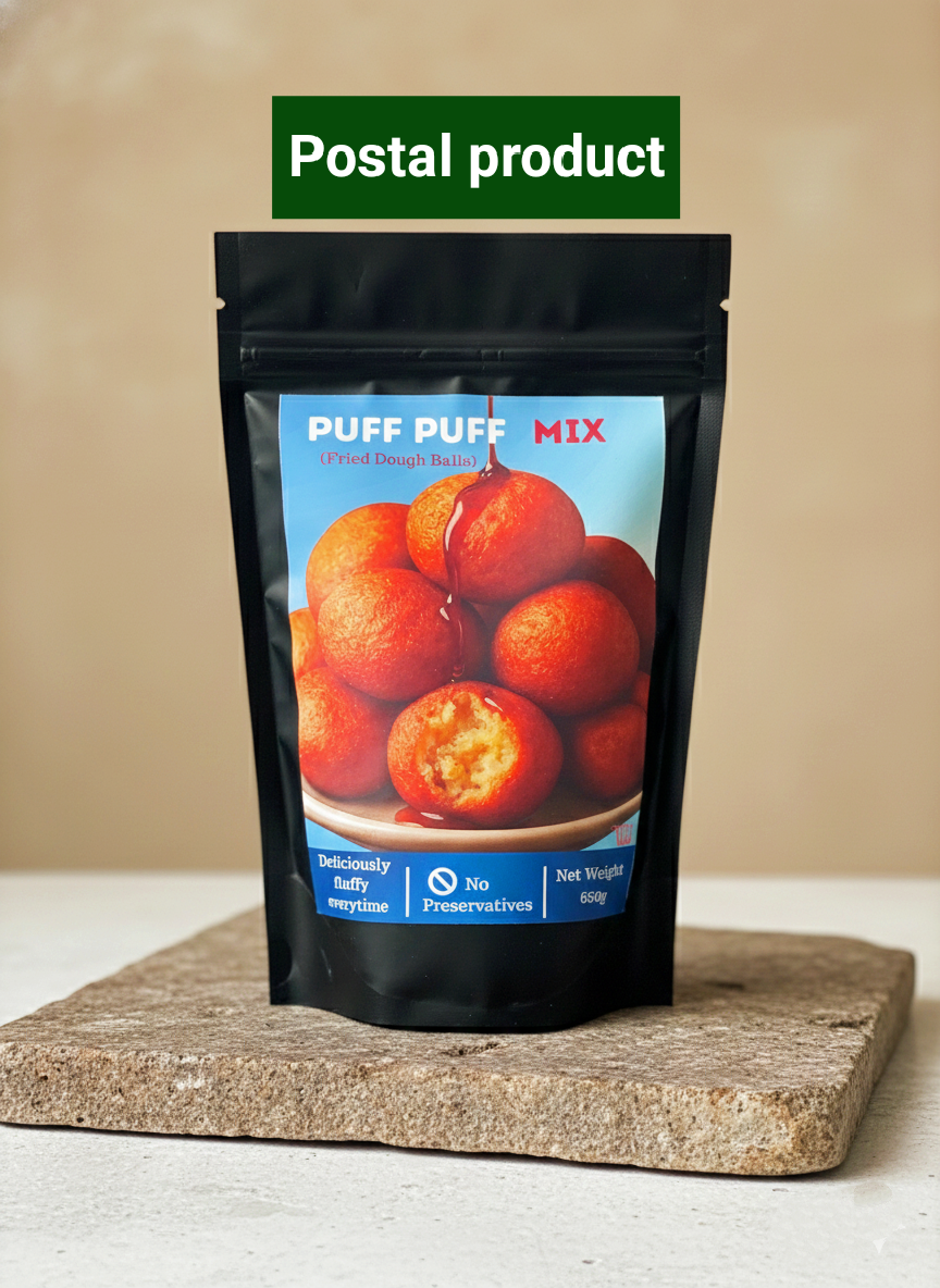 Tutu's Puff Puff Mix (pack of 2) – handcrafted baked product from Tutu’s Foods