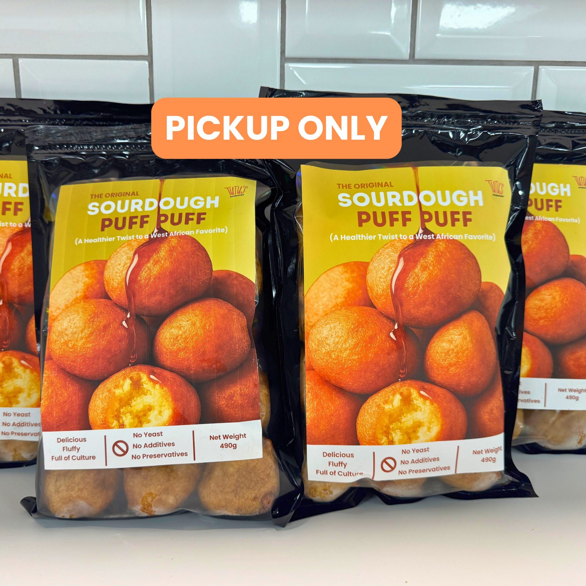 The Original Sourdough Puff Puff (12 pcs, chilled)